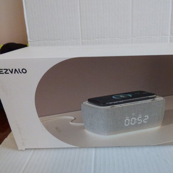 EZVALO Digital Alarm Clock Speaker Dock - Picture 1 of 6